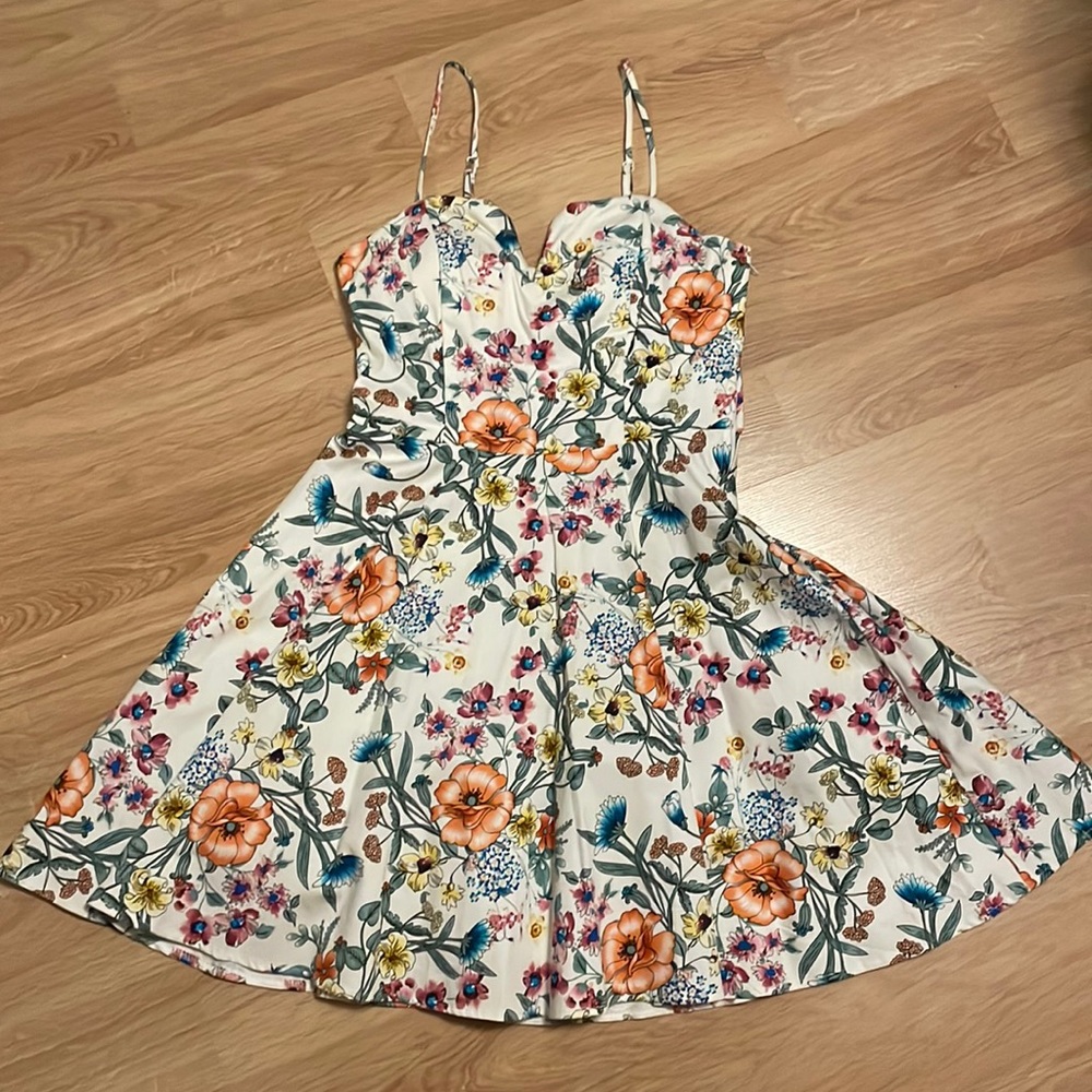 Trixxi Clothing Company floral formal dress!!